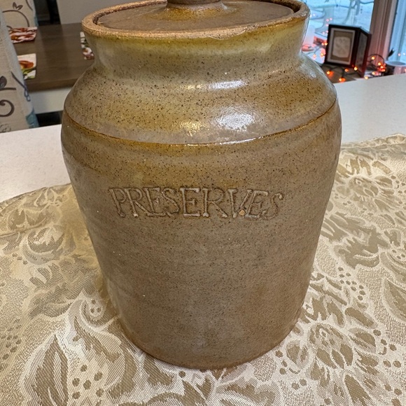 Other - Antique 19th century Cowden & Wilcox Stoneware Pottery Preserves Jar